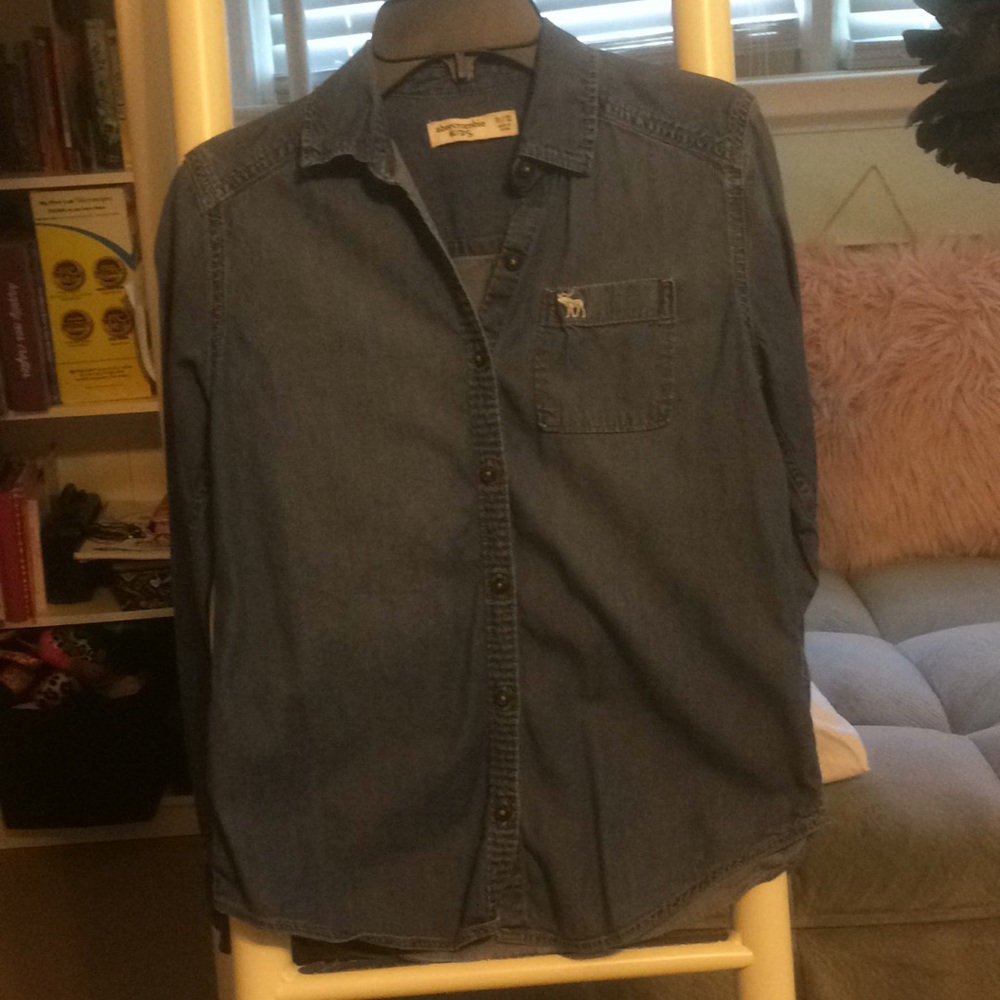 11/12 Abercrombie Kids Girls Oxford shirt